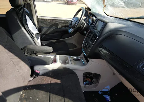 2012 Dodge Grand Caravan Sxt from USA, damaged, VIN 2C4RDGCG5CR302553